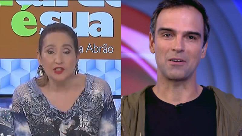 BBB22: Sonia Abrão diz que Tadeu Schimdt está atrapalhando o jogo: “Agiliza” - Reprodução/Globo/RedeTV!