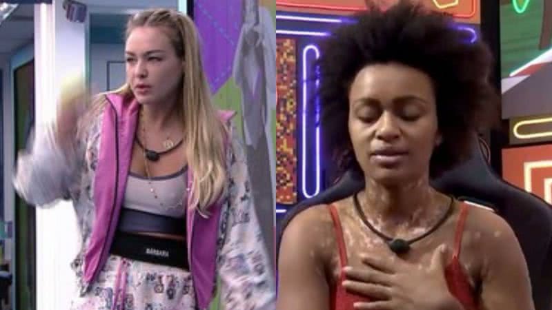 BBB22: Bárbara sugere que Natália vai se fortalecer após agressão: "Mais força" - Reprodução/TV Globo
