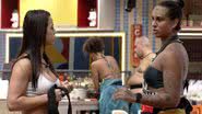 BBB22: Larissa se irrita com opinião sincera de Linn da Quebrada: "Não entendo" - Reprodução/TV Globo