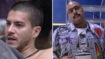 BBB22: Tiago Abravanel deixa objeto na mala de Arthur Aguiar: "Estranho" - Reprodução/TV Globo