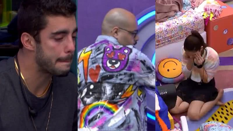 BBB22: Tiago Abravanel deixa presentes para amigos antes de desistir: "Não acredito" - Reprodução/TV Globo