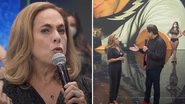Cissa Guimarães corrige Faustão ao falar da morte do filho: "Eu não perdi nada" - Reprodução/TV Globo