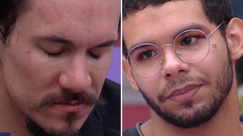 BBB22: Vyni dá sermão em Eliezer após beijo em festa: "Saiba dar limites" - Reprodução/TV Globo