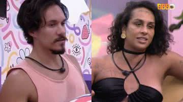 Eliezer acredita que Linn seria eliminada contra Tiago e Douglas - Reprodução/TV Globo