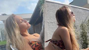 Ex-BBB Carla Diaz sensualiza em clique de biquíni e fãs babam - Instagram