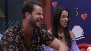 Larissa e Gustavo fazem primeiro contato com Tadeu - Reprodução/Globo