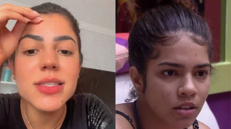 Ex-BBB Hariany Almeida pede piedade por Maria após expulsão: "Que gatilho" - Reprodução/TV Globo/Instagram
