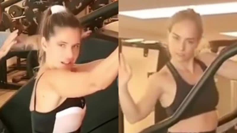 Ingrid Guimarães e Angélica ostentam boa forma em treino e sensualizam: "Arrasaram" - Reprodução/Instagram