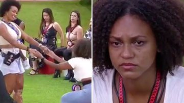 BBB22: Ao vivo, Natália e Jessi protagonizar momento emocionante: "Ela consegue me enxergar" - Reprodução/TV Globo