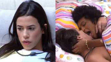 BBB22: Larissa pede para ser avisada caso role sexo no quarto: "Não quero presenciar" - Reprodução/TV Globo
