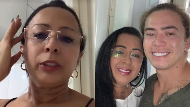 Mãe de Whindesson Nunes pede desculpas após falar mal das ex-noras: “Impulso” - Instagram