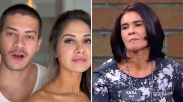 Mãe de Arthur Aguiar tem relação difícil com Maira Cardi: "Elas não se dão" - Reprodução/TV Globo