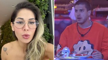 Maira Cardi nega que comportamento de Arthur nas festas do BBB22 foi combinado: "Verdade" - Reprodução/TV Globo