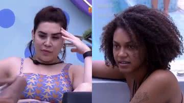 Naiara e Jessi trocam farpas na casa - Reprodução/Globo