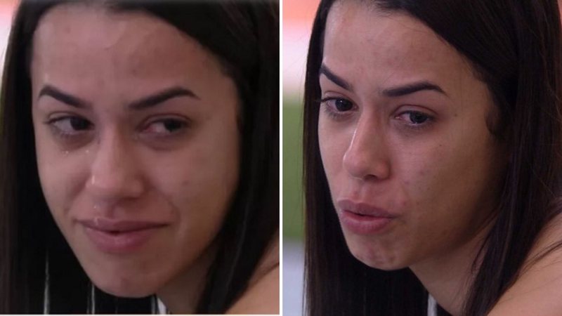 BBB22: Larissa antecipa eliminação e pede perdão para sister: "Eu não sou assim" - Reprodução/TV Globo