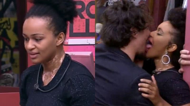 BBB22: Natália desvia de compromisso com Eliezer: "Nada de romancezinho" - Reprodução/TV Globo