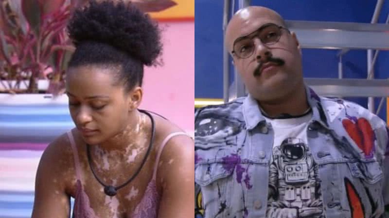 BBB22: Natália reflete sobre desistência de Tiago Abravanel: "Se eu soubesse" - Reprodução/TV Globo