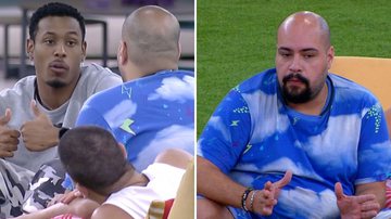 BBB22: Paulo André confronta Tiago Abravanel que se acovarda: "Esse foi o argumento" - Reprodução/TV Globo