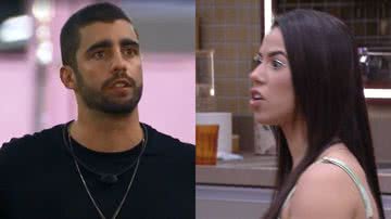 Pedro Scooby bateu de frente com Larissa após uma confusão envolvendo seu nome no BBB22 - Reprodução/TV Globo