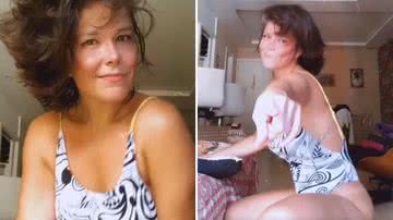 A atriz Samara Felippo dança com maiô e deixa um recado aos fãs e seguidores em suas redes sociais; confira - Reprodução/TV Globo