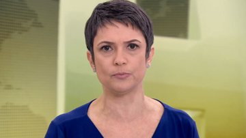 Sandra Annenberg ganha 'empurrãozinho' de colega e pode deixar a Globo - Reprodução/TV Globo