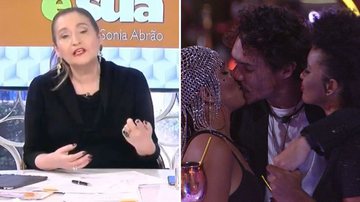 BBB22: Sonia Abrão detona beijo triplo e se revolta com brother: "Insuportável" - Reprodução/TV Globo