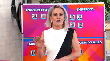 Ana Maria Braga dá bronca em repórter que opinou sobre paredão no BBB21 - Reprodução/TV Globo