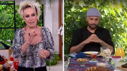 No Mais Você, Ana Maria Braga mostra café da manhã que preparou para Projota - Reprodução/TV Globo