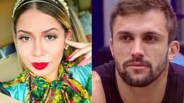 Marília Mendoça ironiza postura de Arthur e deixa alfinetada - Reprodução / TV Globo