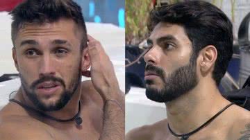 BBB21: Acusado de homofobia, Rodolffo diz que tudo é 'mimimi' e leva invertida de Arthur: "Sentiu ofendido" - Reprodução/TV Globo