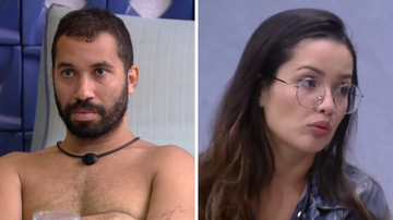 Incomodado, Gilberto não muda a fita e segue revelando mágoa profunda com Juliette - Reprodução/TV Globo