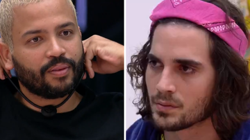 BBB21: Com o pé fora do reality, Projota procura Fiuk e despeja mágoas - Reprodução/TV Globo
