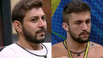 BBB21: Caio tenta manipular Arthur e sugere indicação de Fiuk ao Paredão: "Ele se contradiz" - Reprodução/TV Globo