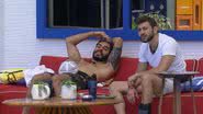 Caio exalta postura de brothers e revela não acreditar na eliminação deles - Reprodução / TV Globo