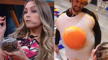 BBB21: O ovo frito vai queimar! Carla Diaz não usa Poder do Veto e deixa Arthur cumprir Castigo do Monstro - Reprodução/TV Globo