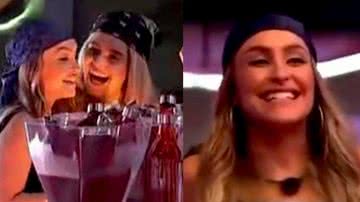 BBB21: Que ousadia! Viih Tube pergunta se Carla Diaz já bebeu o ‘drink’ de Arthur: “Não, mas adoraria” - Reprodução/TV Globo