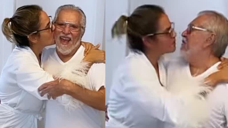 Após enfrentar Covid-19, Carlos Alberto de Nóbrega celebra 85 anos ganha homenagem da esposa - Reprodução/Instagram