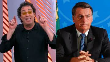 Casagrande solta os cachorros contra presidente Jair Bolsonaro ao vivo - Reprodução / TV Globo