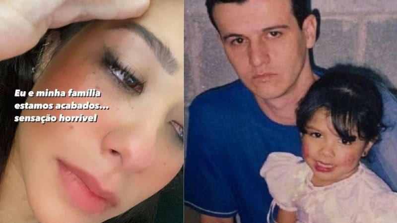 Ex-atriz do SBT Cinthia Cruz lamenta morte do pai e não contém emoção na despedida - Reprodução/Instagram