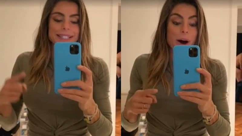 Que situação! Sem querer, Daniella Cicarelli deixa marido aparecer quase pelado durante live: "Animada" - Reprodução/Instagram