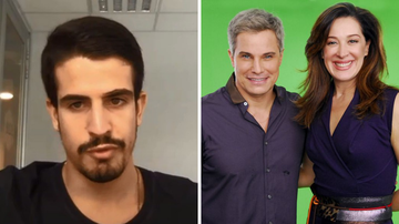 Enzo Celulari faz relatos sem filtros sobre a relação com os pais após a separação - Reprodução/TV Globo