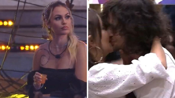 Fiuk volta a dar beijo quente após insistência da casa e Sarah detona: "Muito dramático" - Reprodução/TV Globo