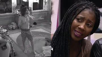 BBB21: Fiuk revela tomar banho com sabonete coletivo e Camilla se revolta: "Ele passa no rab* e eu no rosto" - Reprodução/TV Globo