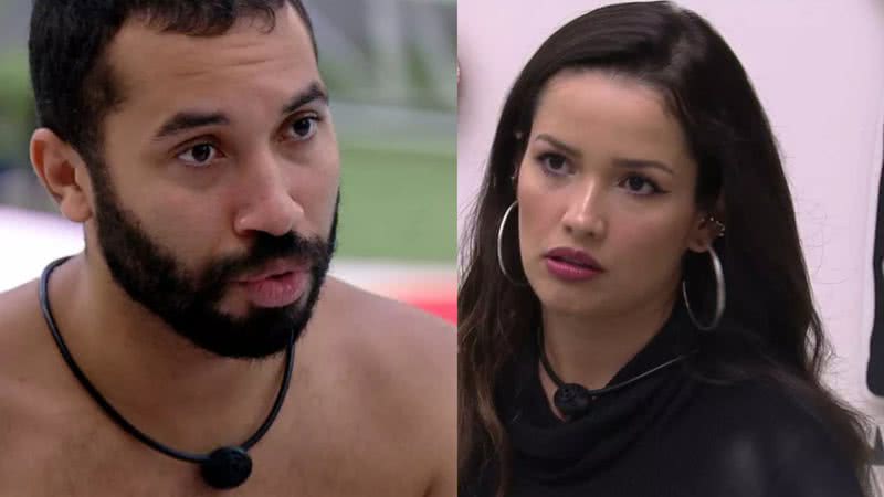 Gil diz estar sofrendo com palavras de Juliette - Reprodução/TV Globo