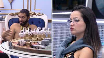 BBB21: Gravíssimo! Gilberto acusa Juliette de armar treta do bolo para eliminar Fiuk - Reprodução/TV Globo