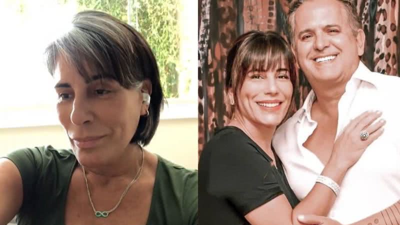 Glória Pires faz alerta após marido ser internado com a Covid-19 - Reprodução / TV Globo