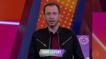 Tiago Leifert explica dinâmica do jogo da discórdia - Reprodução/TV Globo