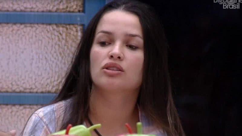 Juliette chora ao relembrar derrota em prova do líder - Reprodução/TV Globo