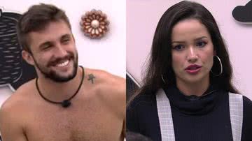 Arthur faz pergunta maliciosa à Juliette e sister repreende citando Carla Diaz - Reprodução/TV Globo
