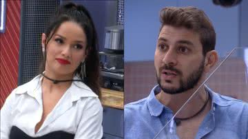 BBB21: Decepcionada, Juliette enfrenta Caio e dá alfinetada após descobrir votos: "Tô achando bonito" - Reprodução/TV Globo
